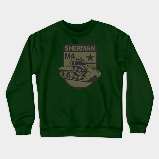 M4 Sherman Crewneck Sweatshirt by Firemission45